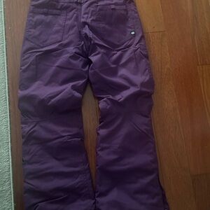 Purple Snow Pants